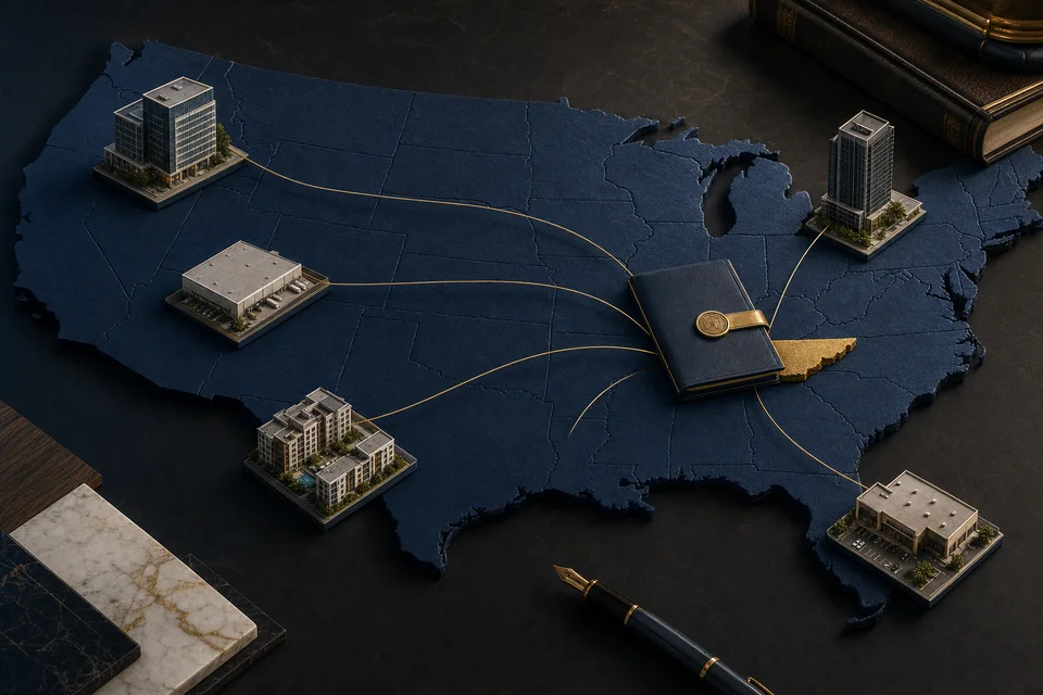 Nationwide commercial properties connected to Tennessee for a nonresident trust planning brief