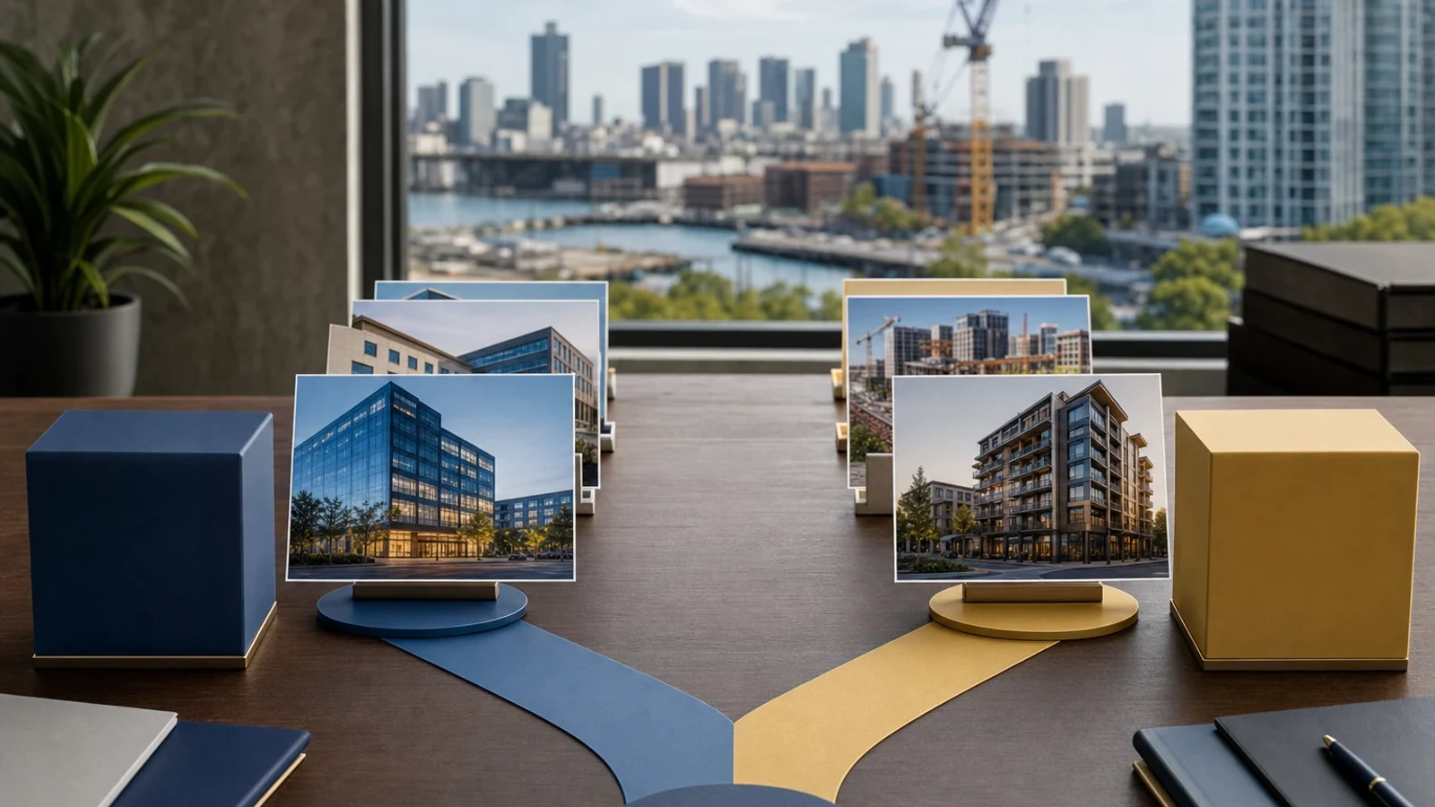 Featured visual for 1031 Exchanges vs Opportunity Zones, a JPOPE Capital Gains Tax Planning guide resource