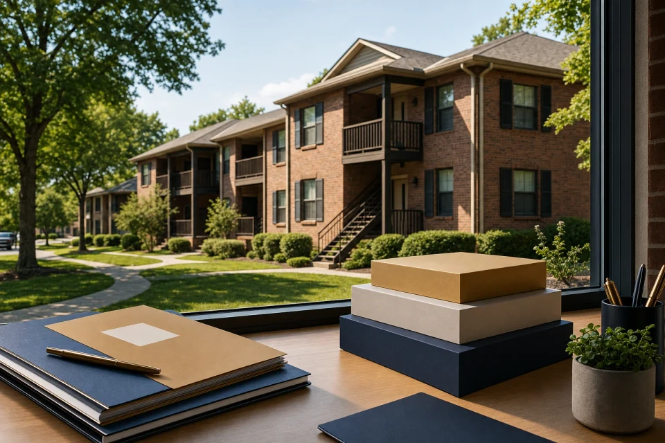 Disposition Case Study: Kentucky Apartment Buildings visual for JPOPE Capital Gains Tax Planning case study resource